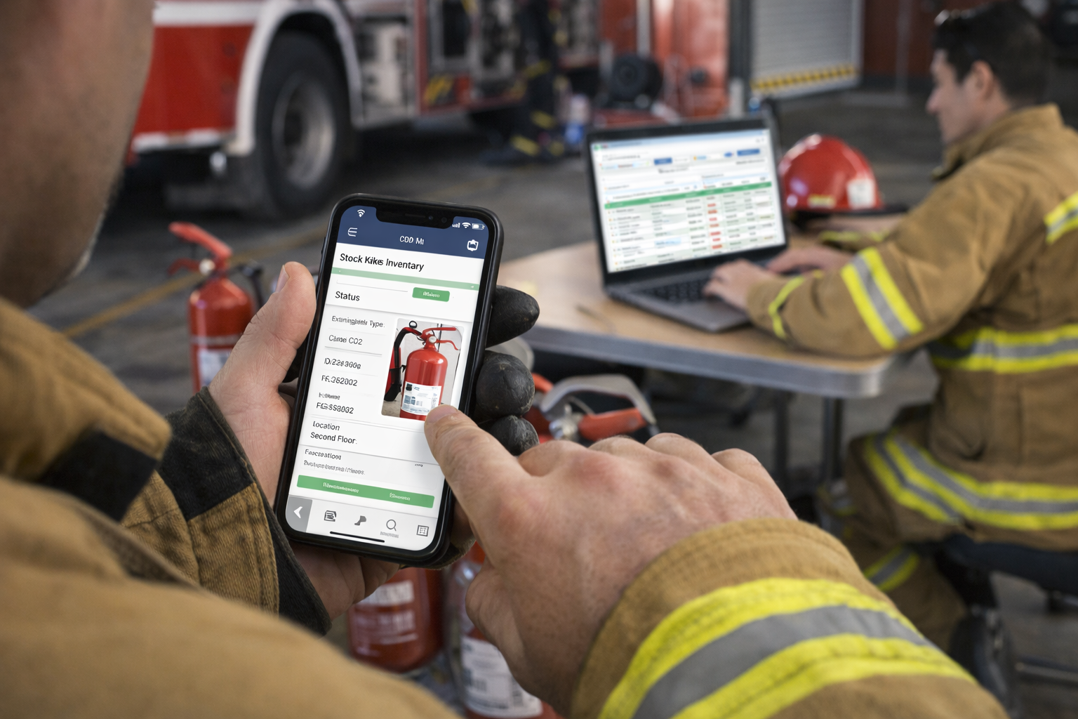Built with firefighters to streamline fire protection inventory and focus on what matters most.